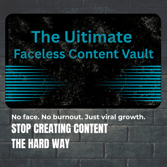 Faceless Content Vault